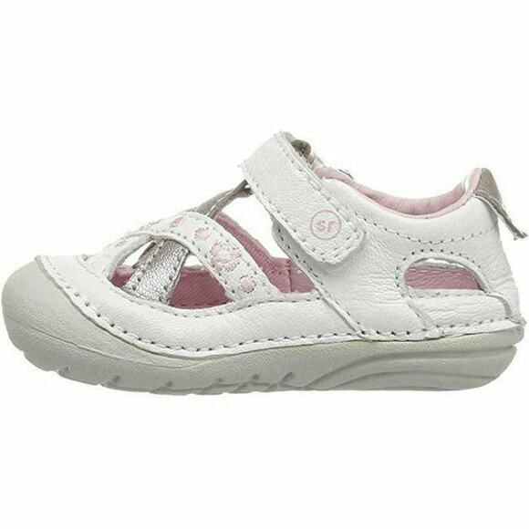 Stride Rite Kid's Soft Motion Kiki Shoe (Infant): Leather, SZ 4 XW, Easy-On - Picture 5 of 5